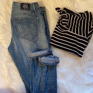 Rock & Republic Emo distressed jeans